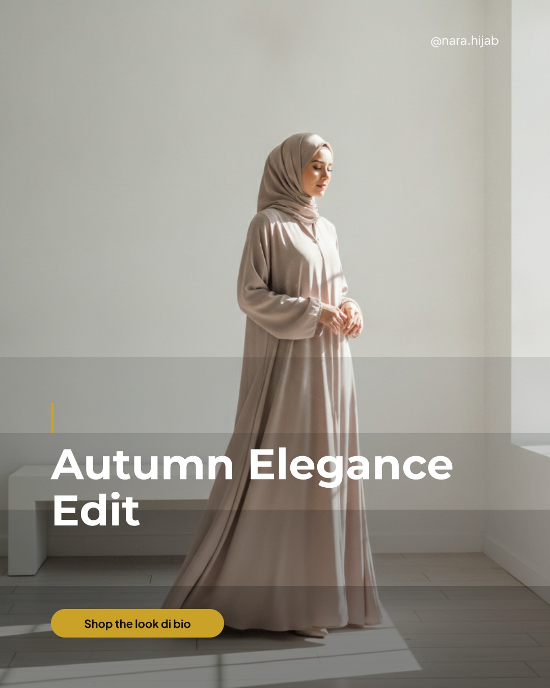 Sample Fashion muslim post @nara.hijab